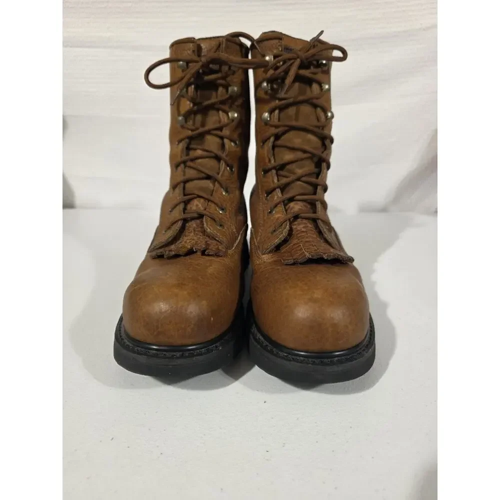 Wolverine Herrin W08393 Steel Toe EH Brown Leather 8